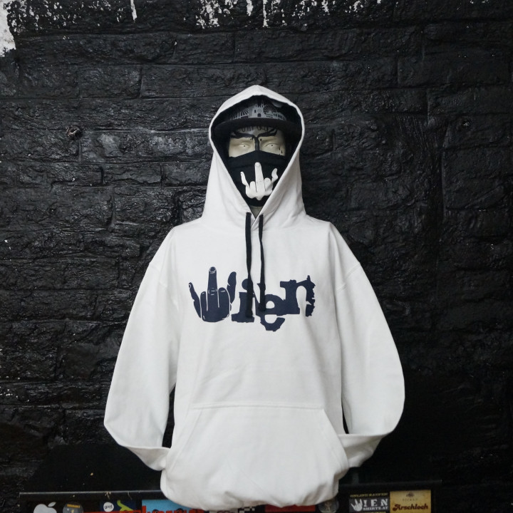 20 Jahre Jubiläums Hoodie - Arctic White