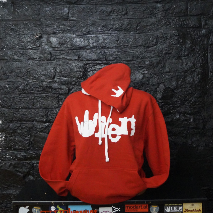 20 Jahre Jubiläums Hoodie - Fire Red